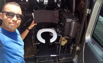 Doação: Cadeira de Banho Centro de Reabilitação